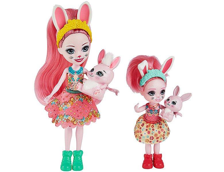Image of Enchantimals Bree Bunny Puppe & kleine Schwester - ONE SIZE