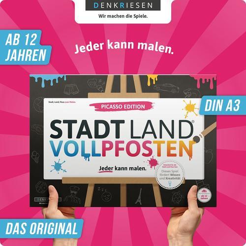 Denkriesen  Stadt Land Vollpfosten Picasso Edition 