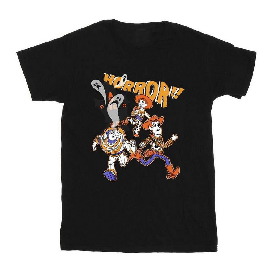 Toy Story  Horror Run Away Maglietta Halloween Cotone 