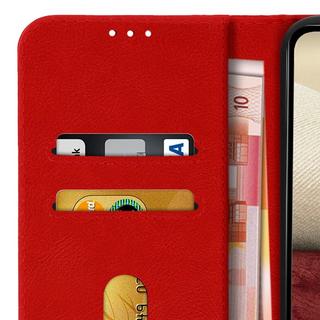 Avizar  Klapphülle Samsung Galaxy A12 Rot 