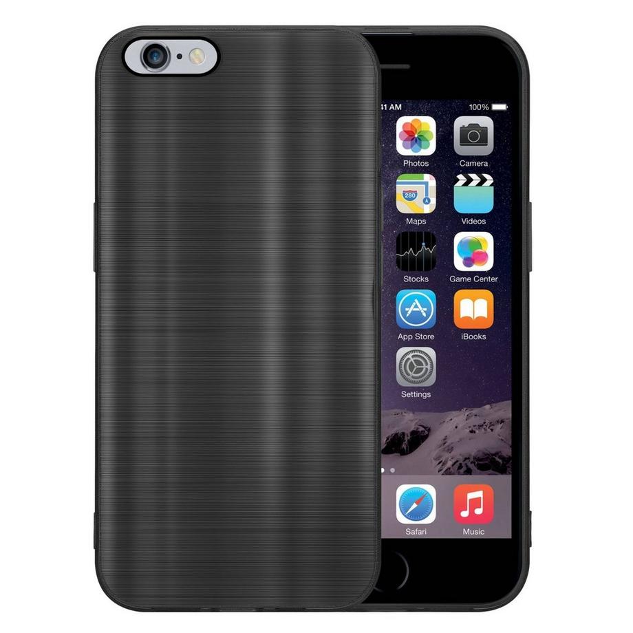 Cadorabo  Hülle für Apple iPhone 6 PLUS  6S PLUS im Brushed Design 