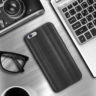 Cadorabo  Housse compatible avec Apple iPhone 6 PLUS / 6S PLUS - Coque de protection en silicone TPU flexible au design brossé 