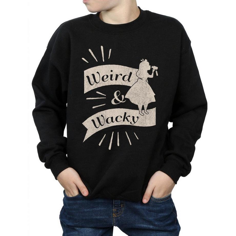 Disney  Alice In Wonderland Weird And Wacky Sweatshirt 
