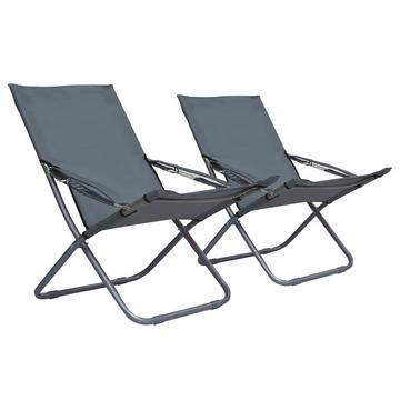 Chaise pliable de plage tissu