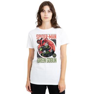 Spider-Man Vs Green Goblin Kurzarm T-Shirt  