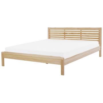 Letto con rete a doghe en Legno di caucciù Scandinavo CARNAC