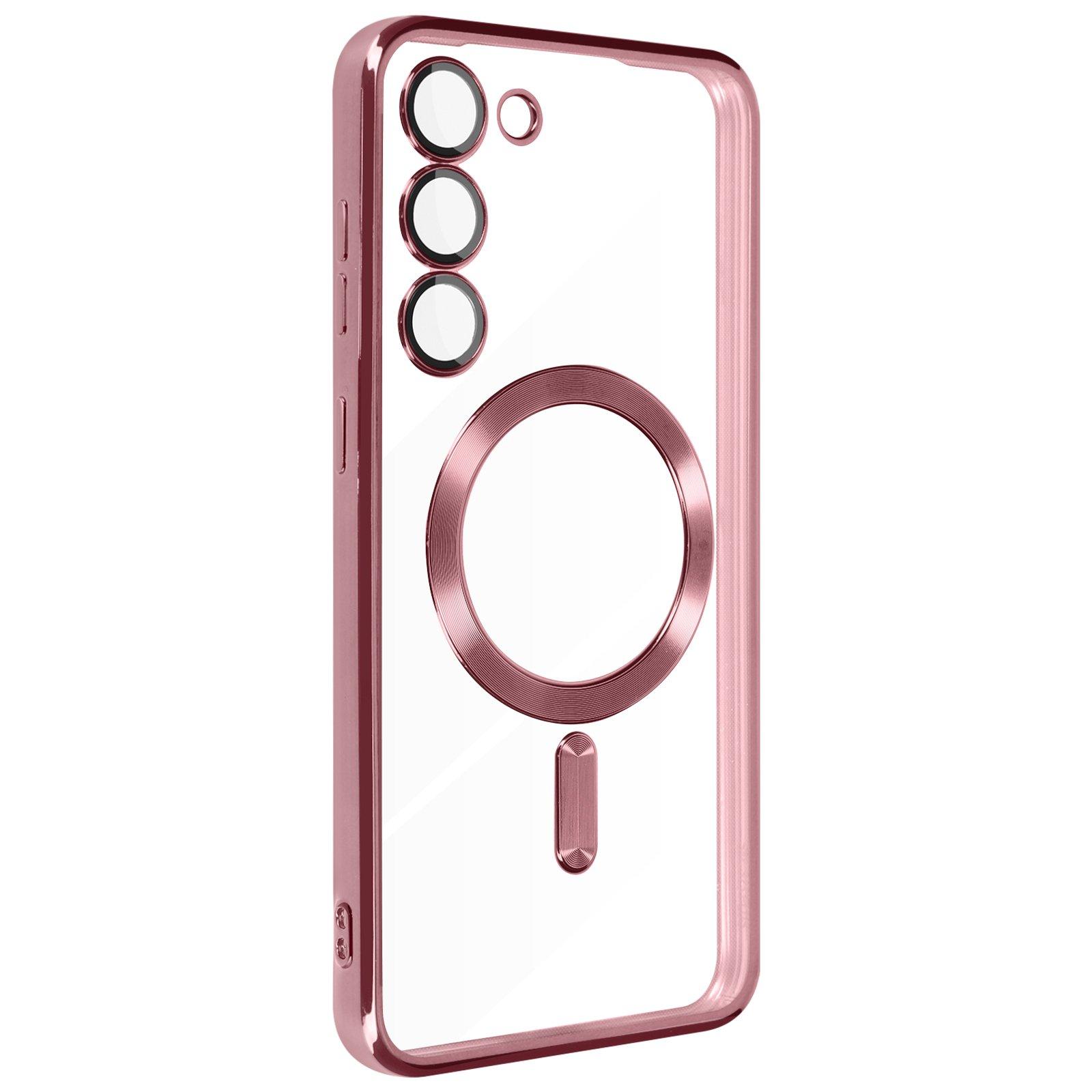 Avizar  Cover Samsung S23 MagSafe rosa 