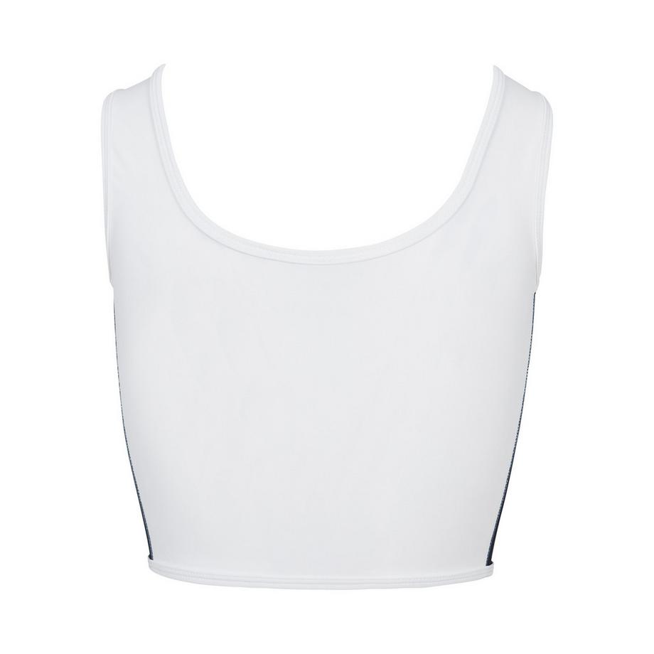 URBAN CLASSICS Stripe Zip Crop Top  