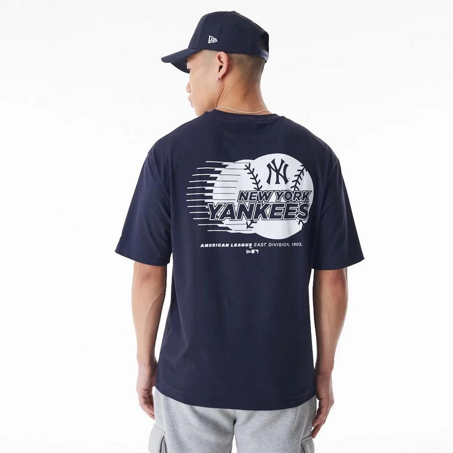 NEW ERA New York Yankees Baseball Graphic T-Shirt Oversize  