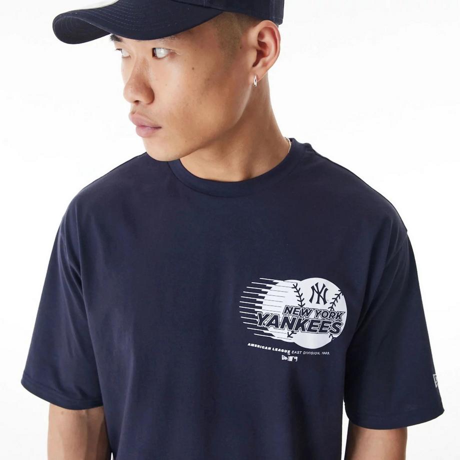 NEW ERA New York Yankees Baseball Graphic T-Shirt Oversize  