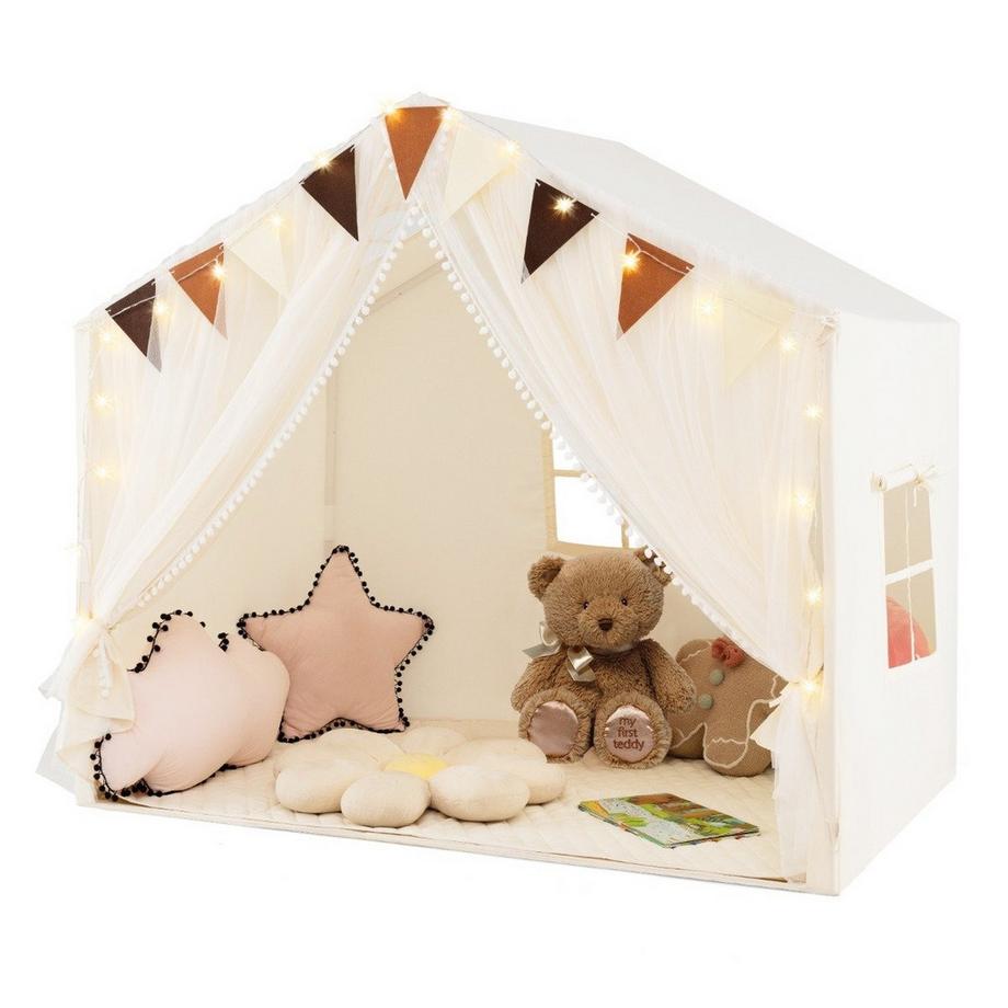 Tenda da gioco per bambini con luci a stella