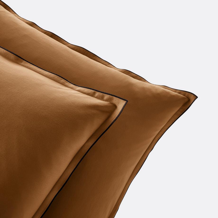 La Redoute Intérieurs Victor Uni Satin de Coton Taie d'Oreiller  