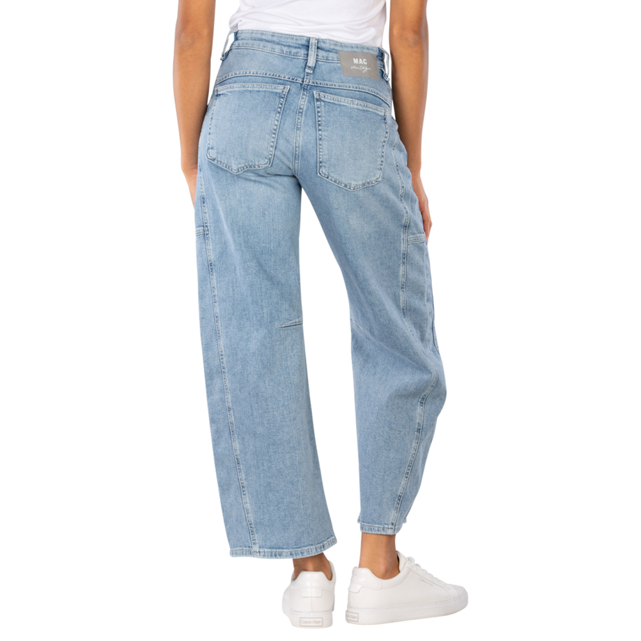 MAC Ohio Barrel Fit Comfort Vintage Denim Jeans  