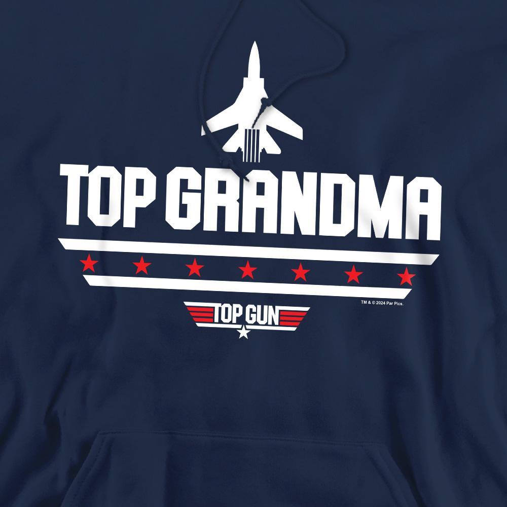 Top Gun Top Grandma Felpa con cappuccio  