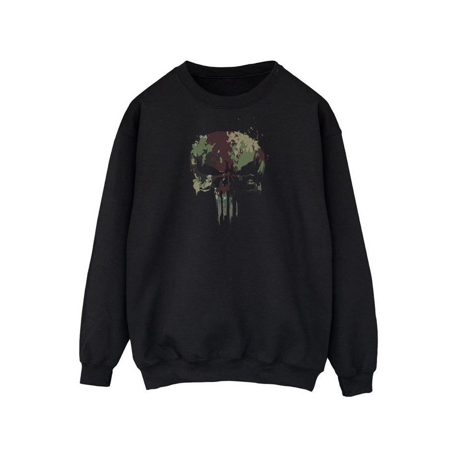 MARVEL The Punisher TV Series Camo Skull Sweatshirt  