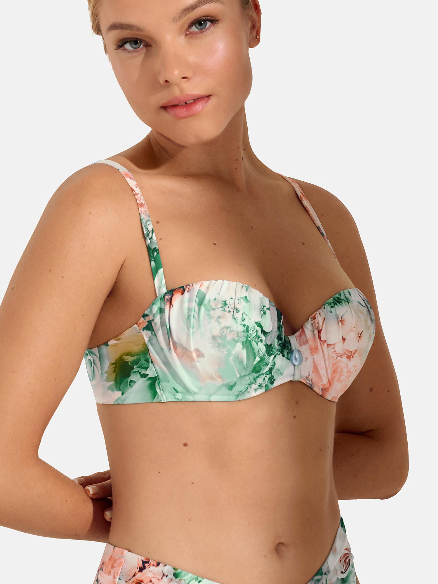 Lisca  Haut maillot de bain bandeau balconnet préformé Japan 