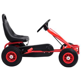 VidaXL  Kart à pédales fer 