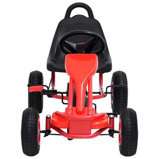 VidaXL  Kart à pédales fer 