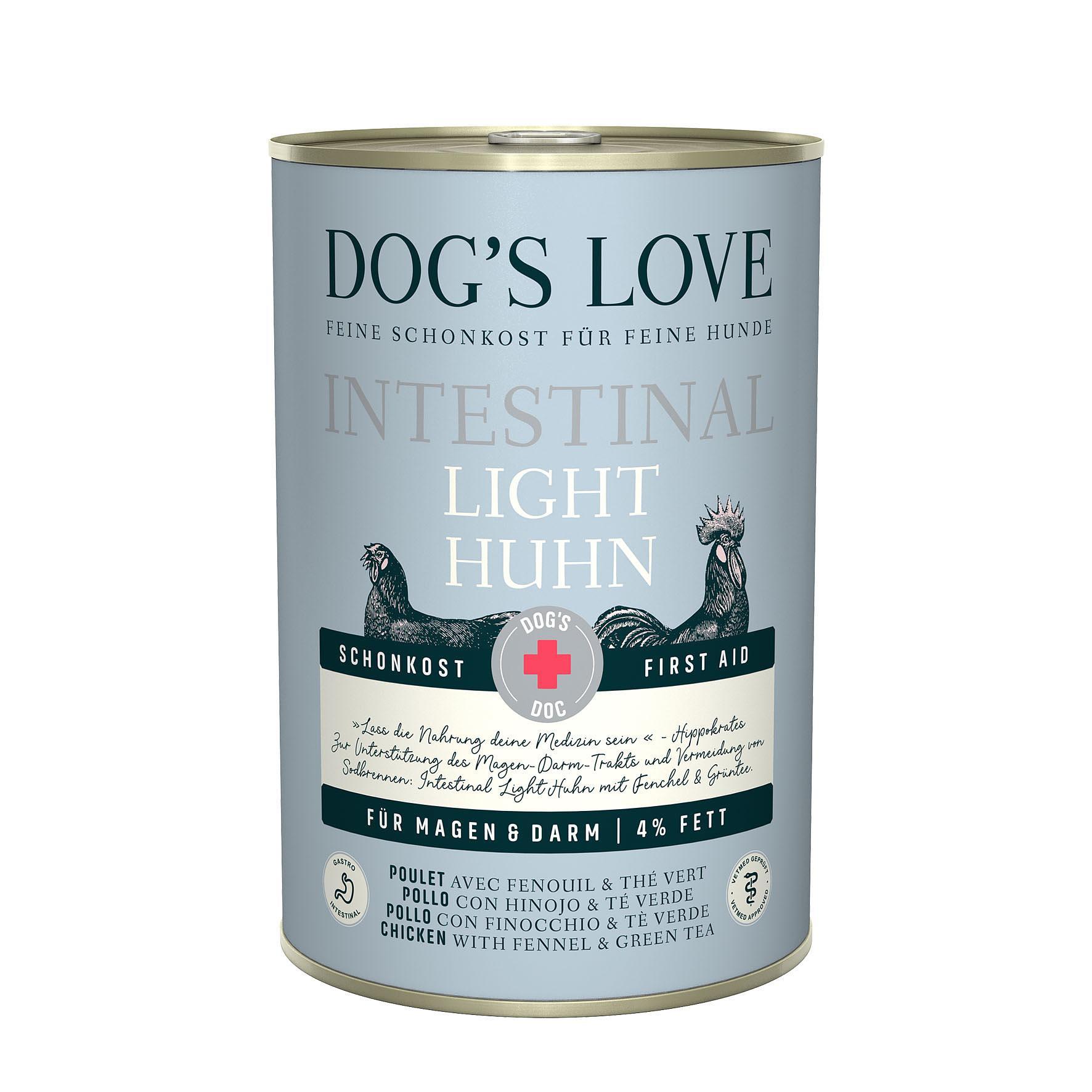 Dog's Love  Régime de poulet fade, 400g 