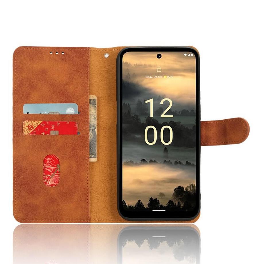 Cover-Discount  Nokia Xr21 - Custodia In Pelle Scamosciata 
