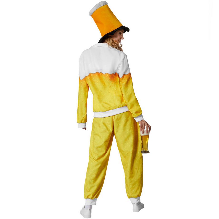 Tectake  Costume da donna Tuta da jogging birra 