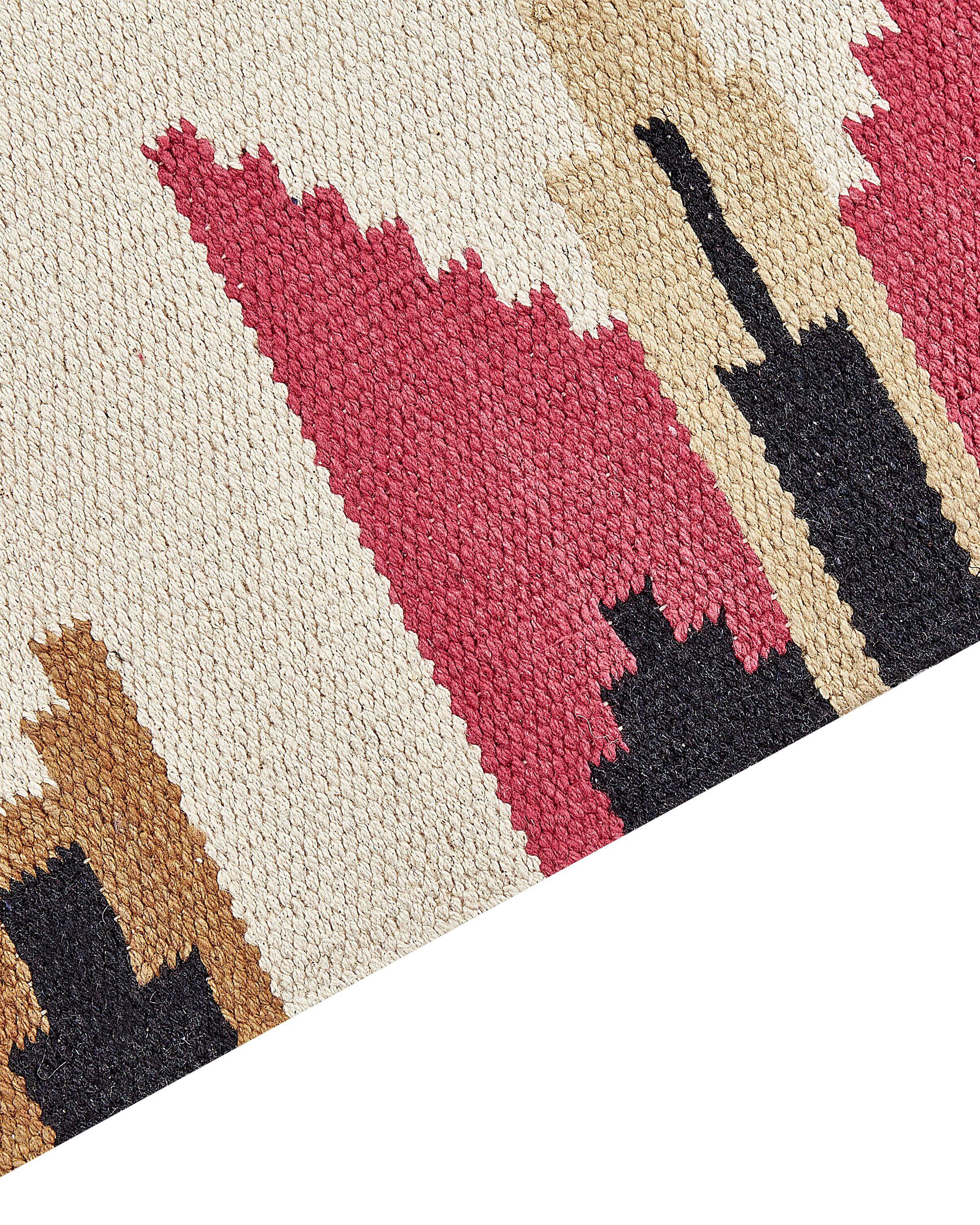 Beliani Teppich aus Baumwolle Klassisch GARNI  