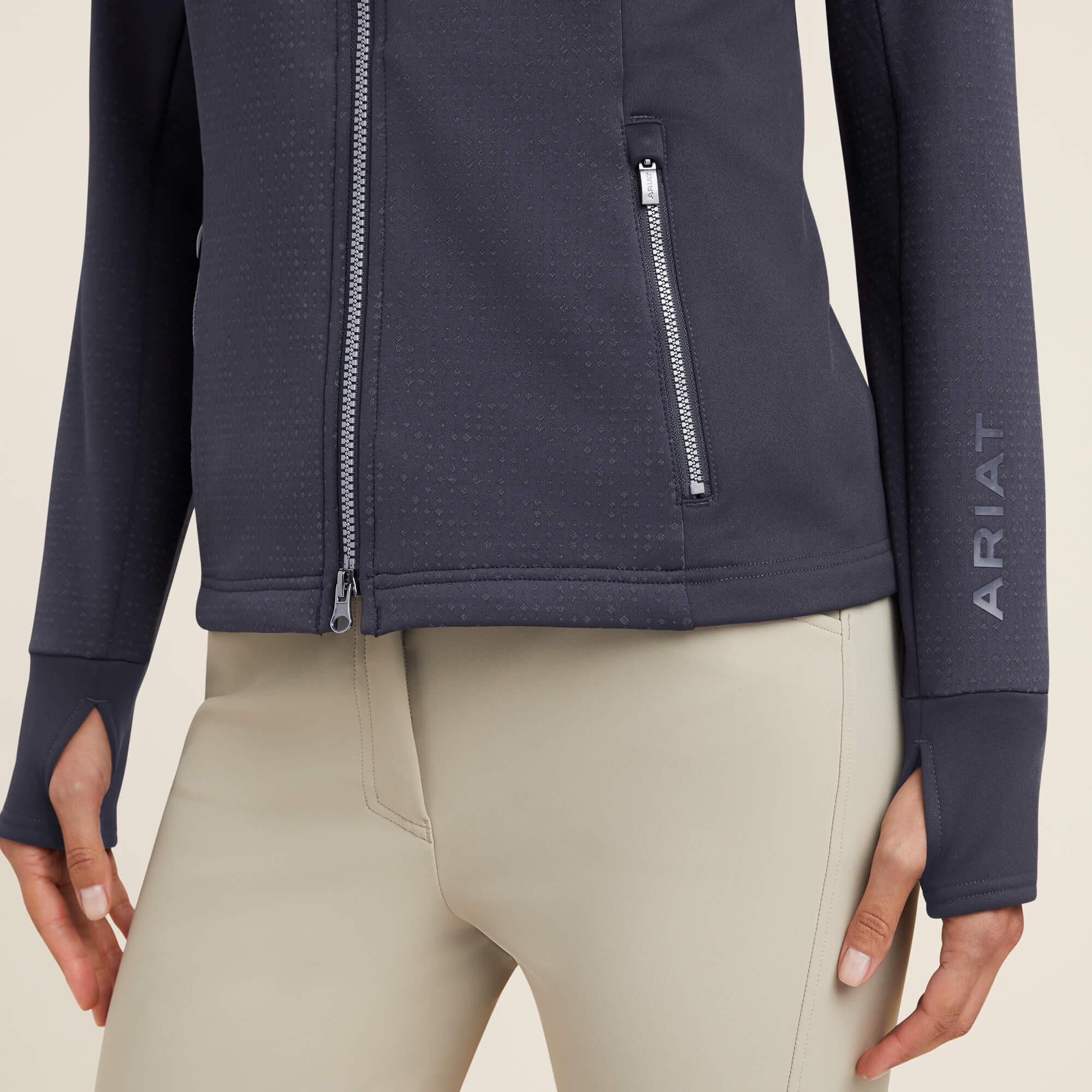 Ariat  reit-hoodie full zip frau  luina 