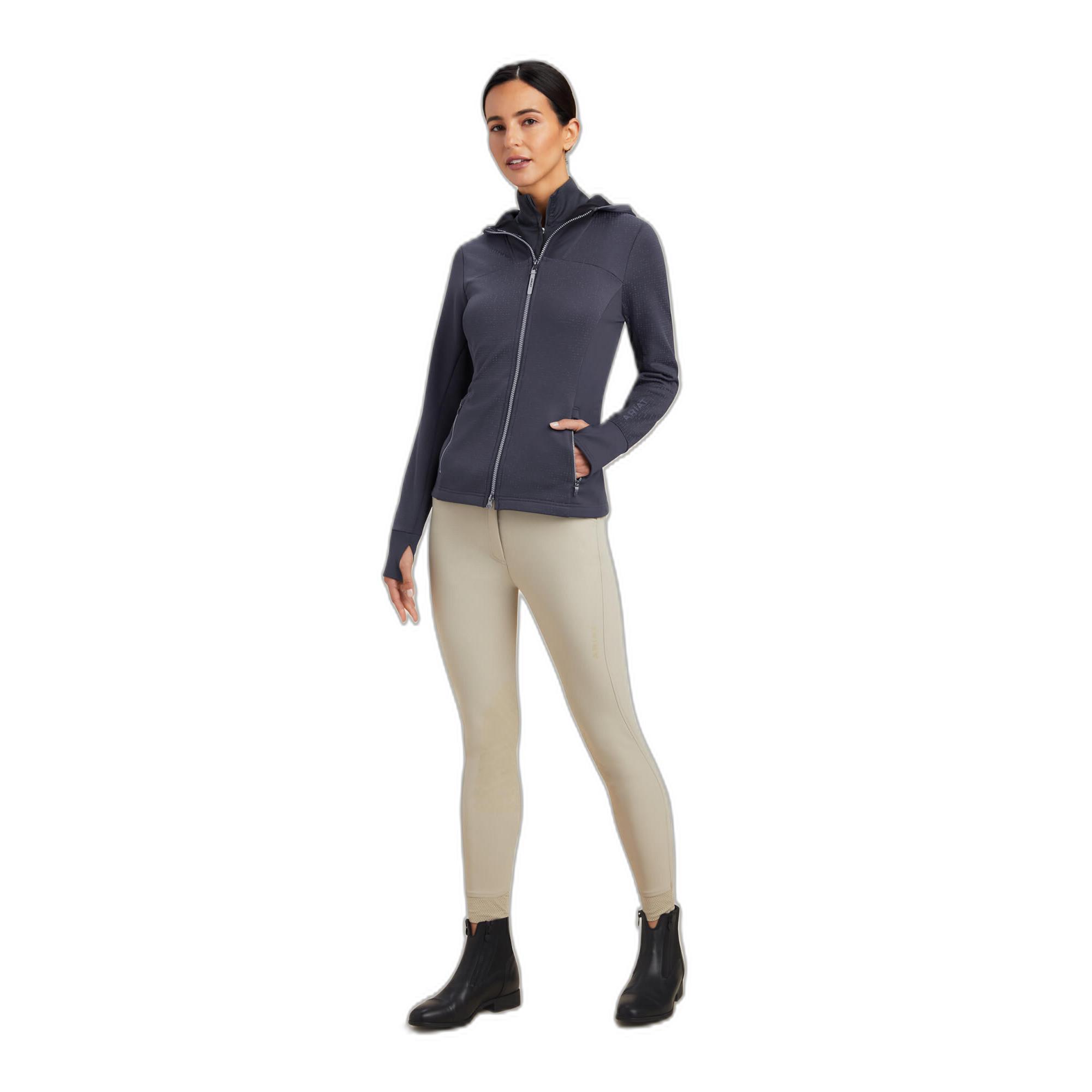 Ariat  reit-hoodie full zip frau  luina 