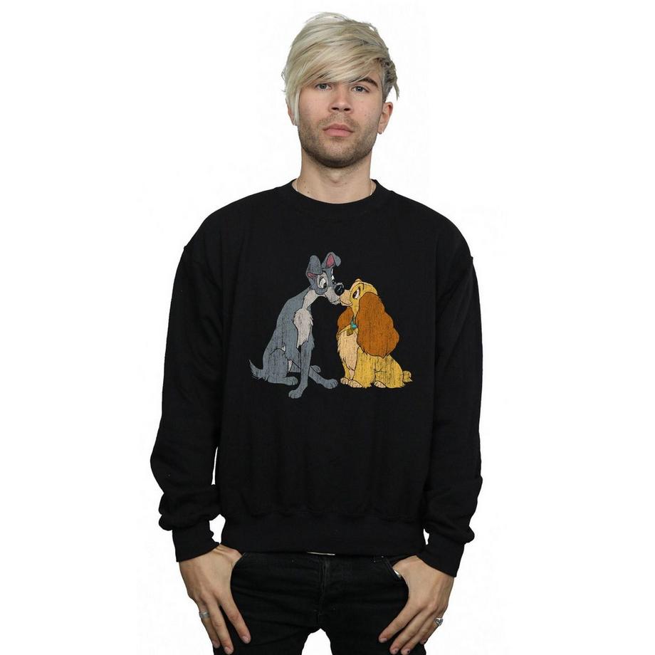 Disney Lady And The Tramp Bedrucktes Sweatshirt  