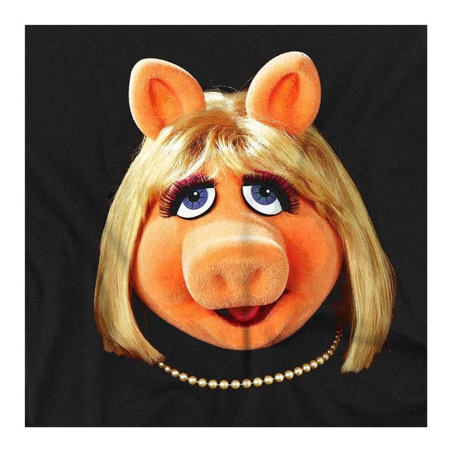 The Muppets T-Shirt Manches Longues Visage Miss Piggy  