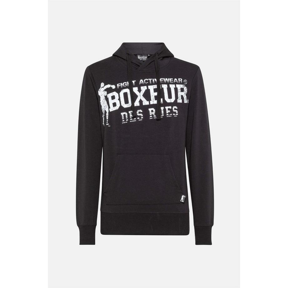BOXEUR DES RUES Kapuzenpullover Hooded Sweatshirt mit Daumenöffnungen  