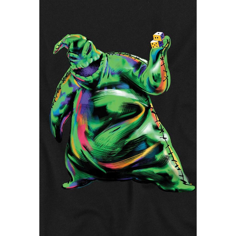The Nightmare Before Christmas  Maglietta Oogie Boogie Verniciato 