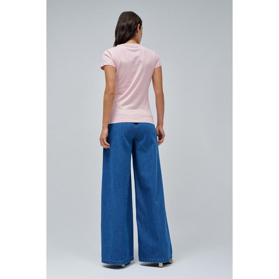 Salsa T-Shirt Graphic Flower Print  