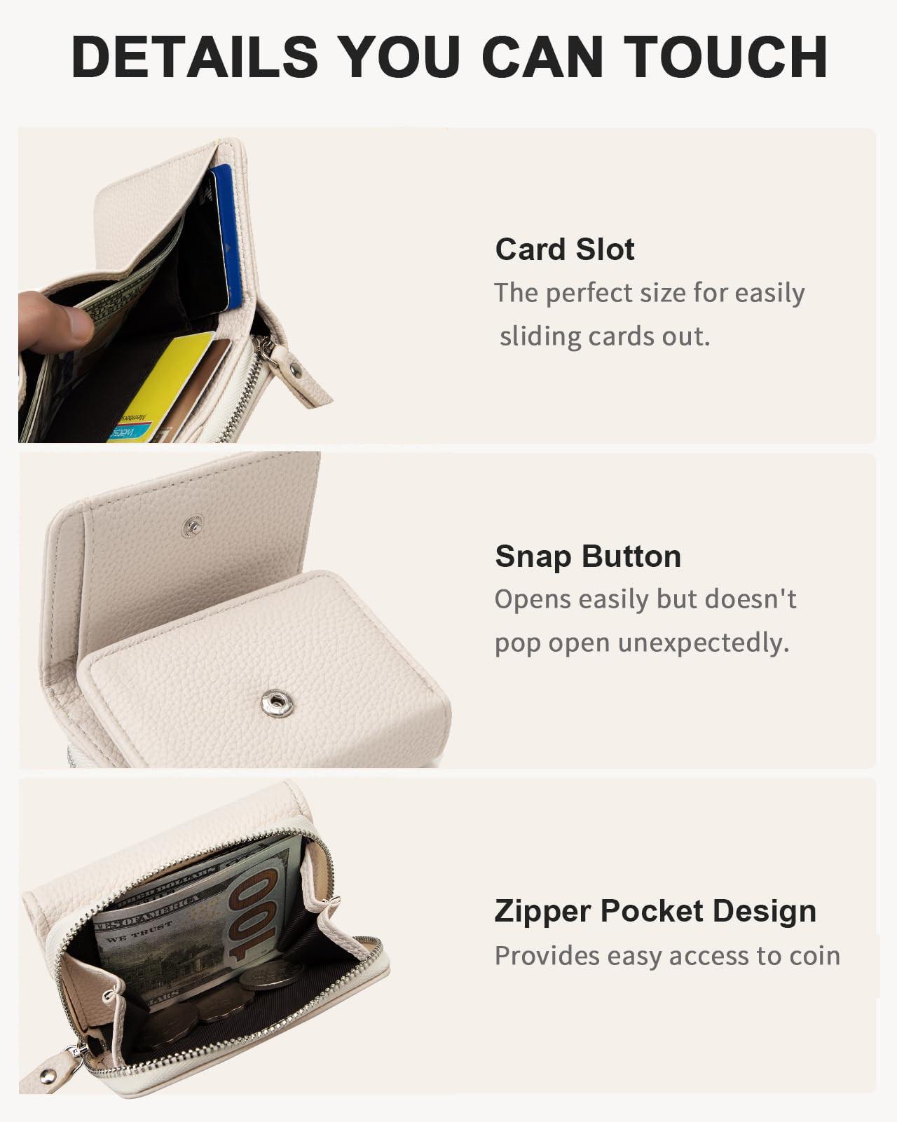 Only-bags.store Portafoglio Piccolo in Pelle  