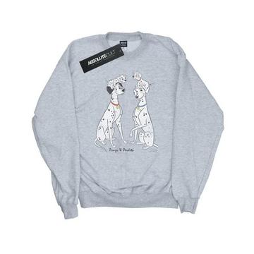 101 Dalmatians Pongo And Perdita Sweatshirt