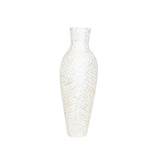 Aulica WEISSE PERLENVASE H70CM  