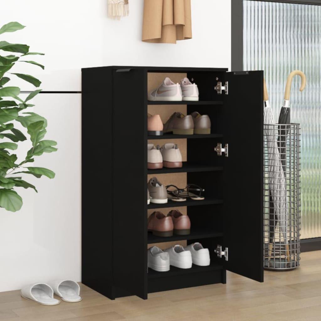 VidaXL Armoire à chaussures bois d'ingénierie  