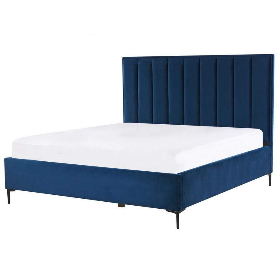 Beliani Set da camera da letto en Velluto  SEZANNE  