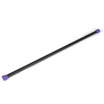 Barre lestée 125cm pour aérobic et fitness "Steel Weighted Bar"