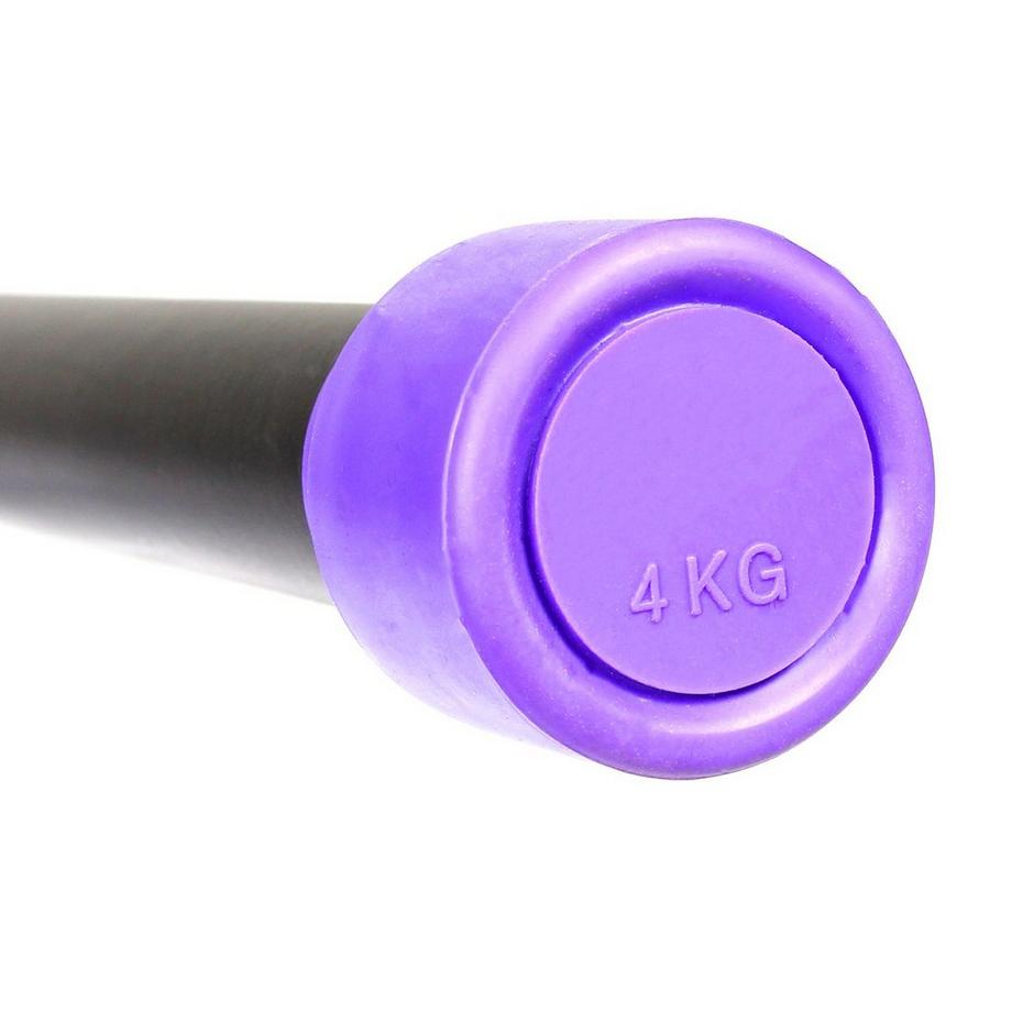 GladiatorFit  Barre lestée 125cm aérobic fitness "Steel Weighted Bar" GladiatorFit 