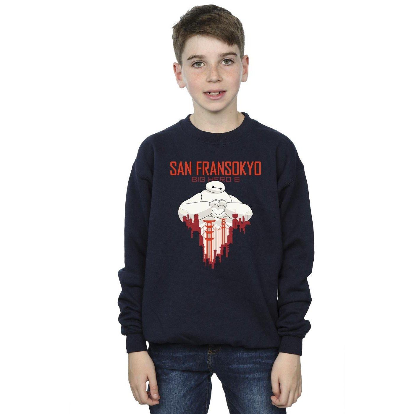 Disney  Big Hero 6 San Fransokyo Sweatshirt 