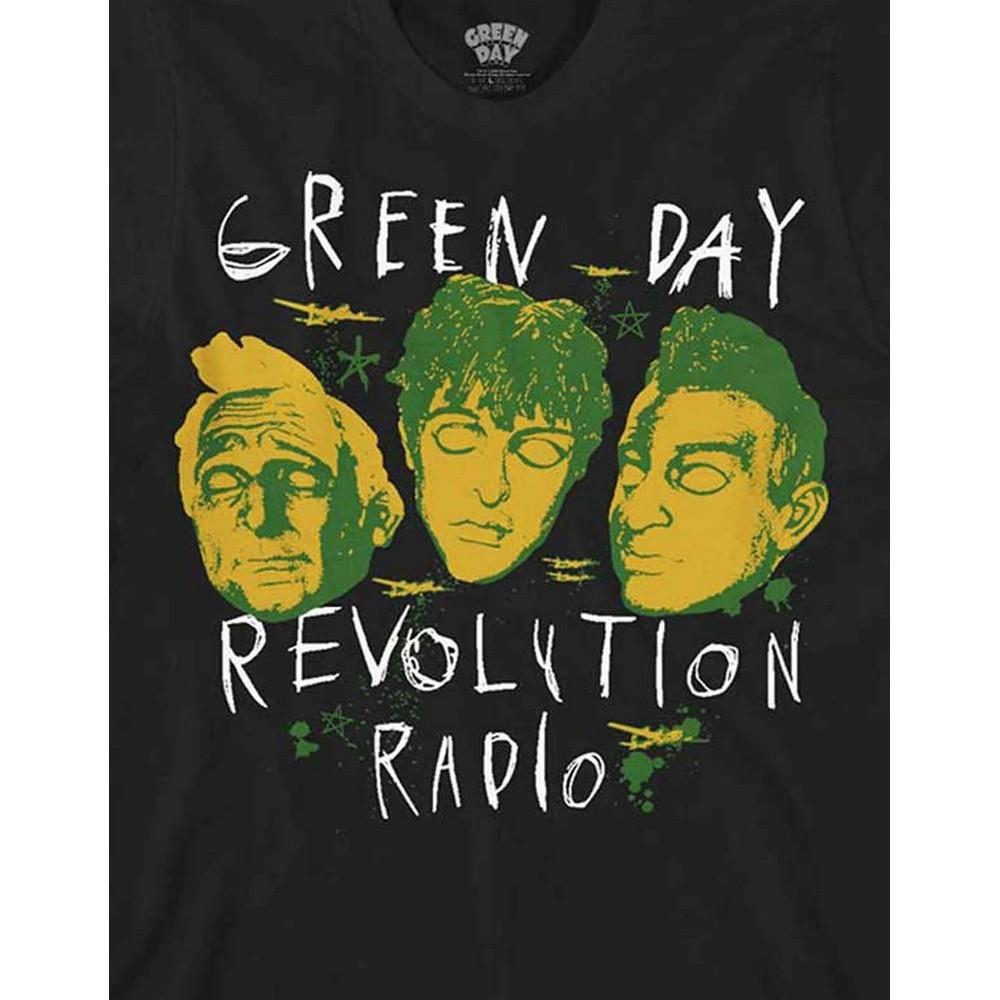 Green Day Scribble Mask T-Shirt  