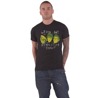 Green Day Scribble Mask T-Shirt  
