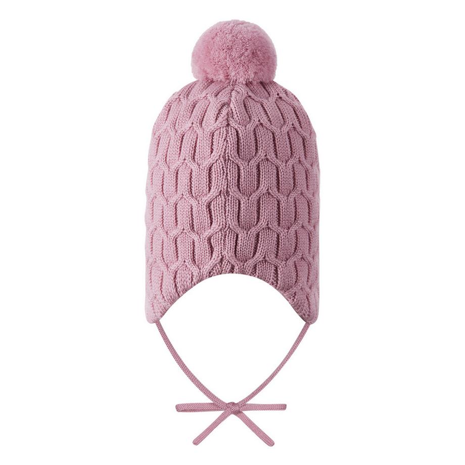 Reima  Bonnet en laine pour tout-petits Nunavut gris rose 