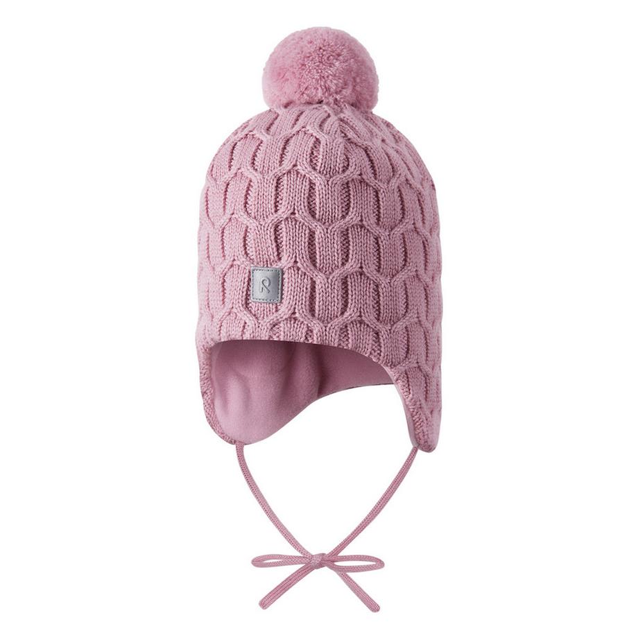 Bonnet en laine pour tout-petits Nunavut gris rose