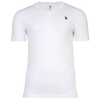 U.S. Polo Assn. T-shirt Col V Lot de 2 Coupe Confortable  