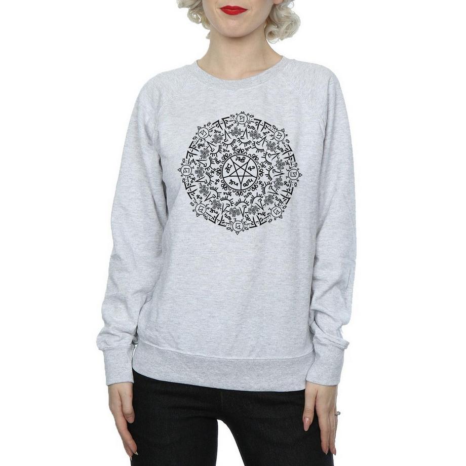 Supernatural Anti Possession Symbol Sweatshirt Coupe Slim  