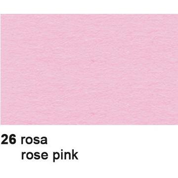 URSUS Tonzeichenpapier 50x70cm 2232226 130g. rosa