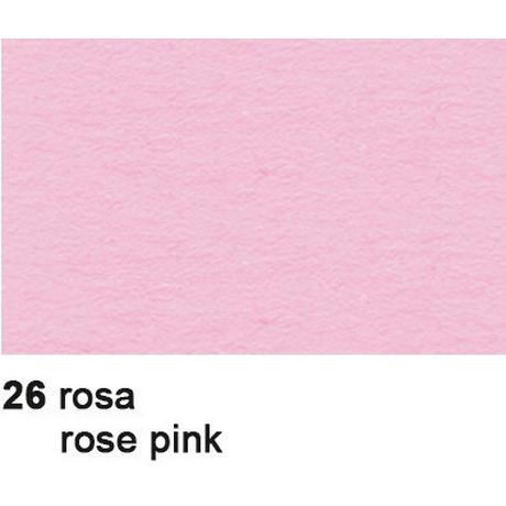 Ursus URSUS Tonzeichenpapier 50x70cm 2232226 130g. rosa  