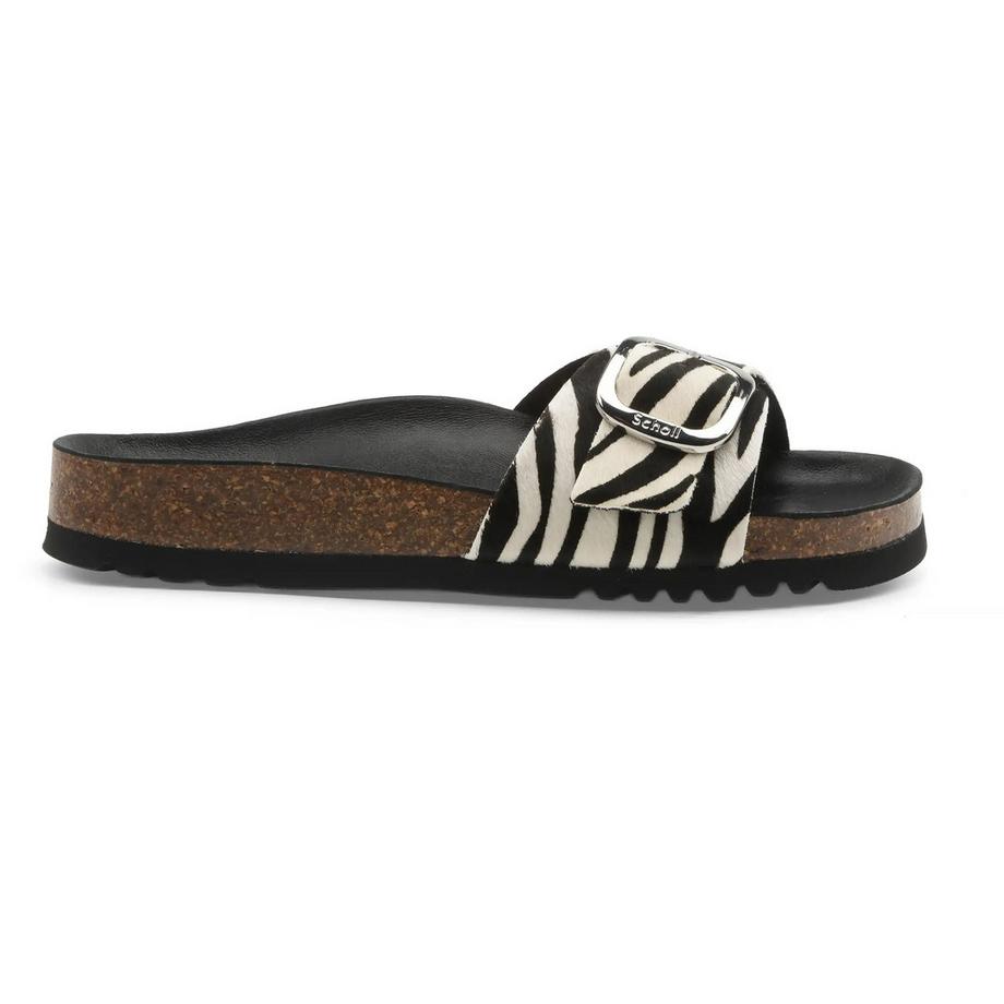 Scholl Mule Kathleen à imprimé zèbre  